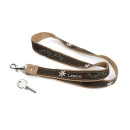 Lederhosen-Schlüsselanhänger mit Stick