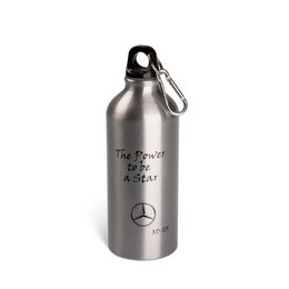 Bedruckte Retro Trinkflasche mit Logo: leicht, robust, für Sport und Outdoor
