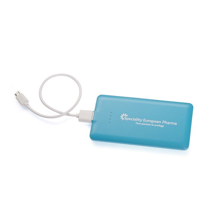 Powerbank mit individuellem Logodruck als originelles Werbegeschenk