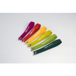 Bedruckte Schlüsselanhänger aus Wollfilz, Filzschlaufen