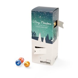 Lindt Tisch Adventskalender als weihnachtliches Werbegeschenk