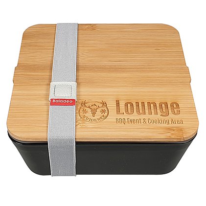 Lunchbox Saitama mit individueller Logo-Lasergravur 