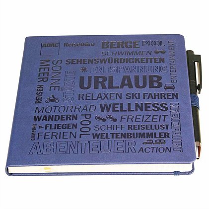 Individuell gestaltbares Logo-Notizbuch im App Format