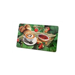 Made in Germany: Frühstücksbrettchen Resopal vierfarbig ganzflächig bedruckt für Arsveritas GmbH