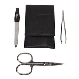 Maniküre Nagelpflegeset mit Logo-Blindprägung