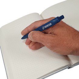 Werbekugelschreiber Prodir True Biotic biologisch abbaubar, mit Logodruck