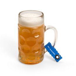 Bedrucktes Maßkrugband mit Firmenlogo