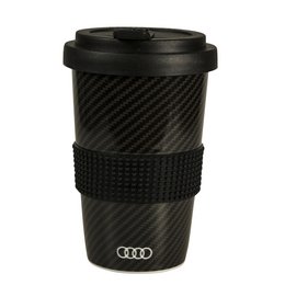 Coffee-to-go-Becher Form 345 im Carbon-Look