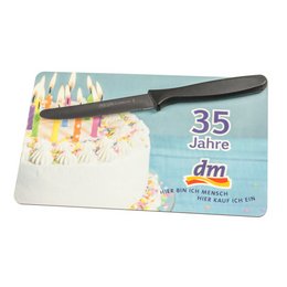 Resopalbrettchen vollflächig mit fotorealistischem Digitaldruck bedruckbar