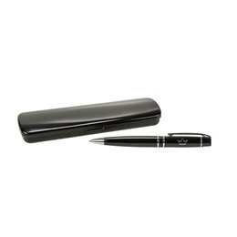 Edler Metallkugelschreiber von UMA VIP mit Lasergrauvr und Etui