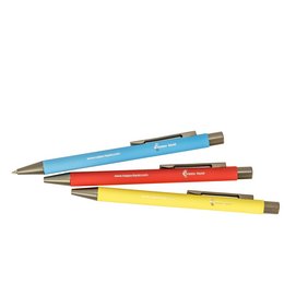 Kugelschreiber Straigth Gum mit Lasergravur für Happy Liquid