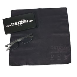 Displaytuch aus Microfaser mit Werbung bedruckt