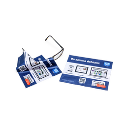 Mikrofaser-Brillentuch mit individuellen Fotodruck für den Münchener Zeitungs-Verlag