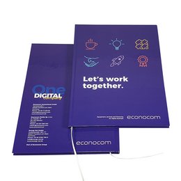 Bedrucktes Werbe-Notizbuch mit Hardcover 