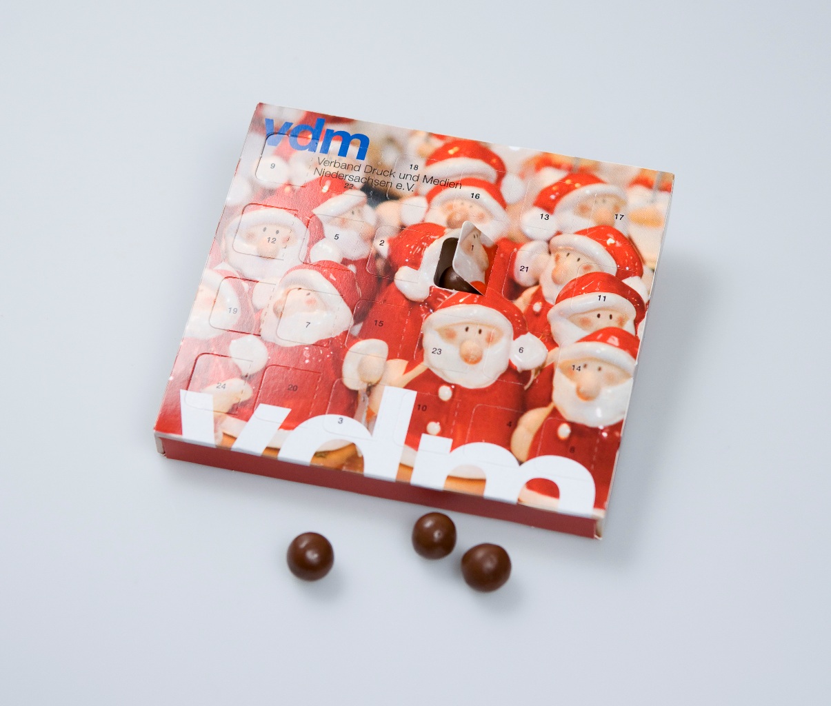 Mini Adventskalender Bedruckt Lerche Werbemittel