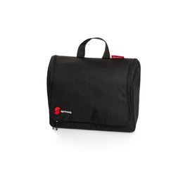 Mit Firmenlogo bedruckte Kulturtasche Reisenthel Toiletbag XL für die Spritzmaschinenbau GmbH