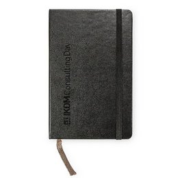 Werbe-Notizbuch mit Folienprägung