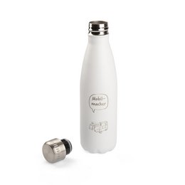 Werbe-Trinkflasche, metall Deiner individuellen Lasergravur