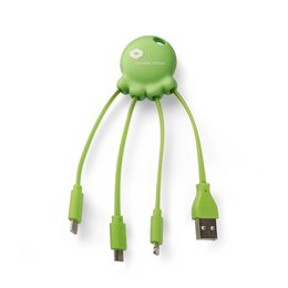 Octopus 2 des WerbeMulti-Ladeadapter individuell mit Firmenwerbung bedruckbar