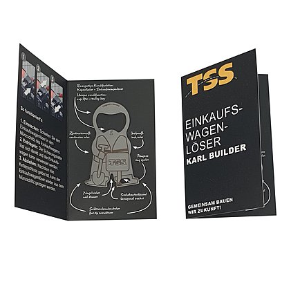 Multifunktionstool KARL CRAFTER aus Edelstahl mit Firmenlogo graviert