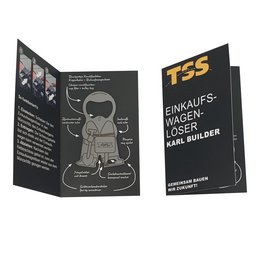 Multifunktionstool KARL CRAFTER aus Edelstahl mit Firmenlogo graviert