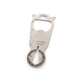 Metall- Key Tool Shop mit 14 Funktionen, lasergraviert