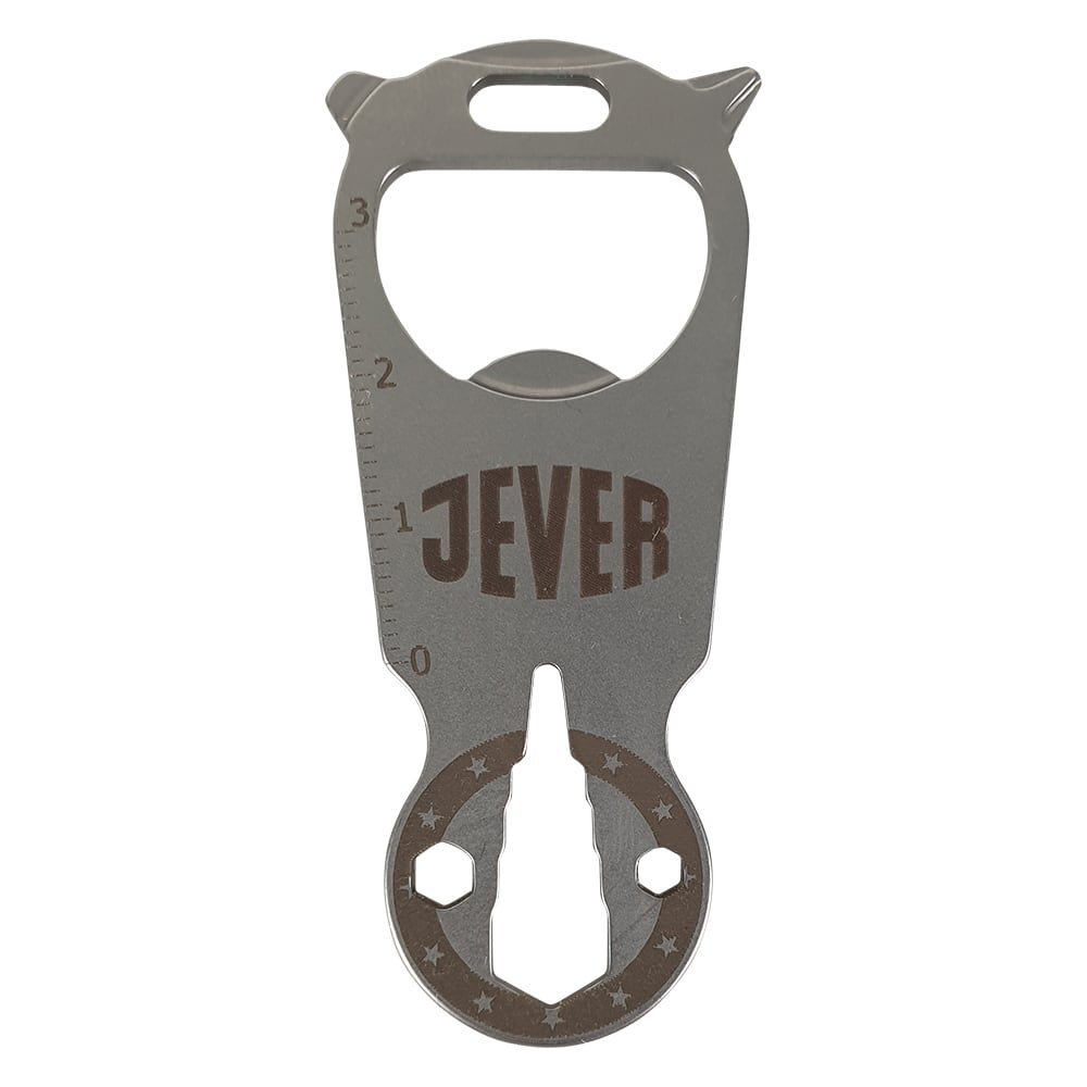 Multifunktionstool KEY TOOL SHOP mit 14 Funktionen. Logo-Lasergravur