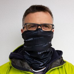 Multifunktionstuch bedruckt mit individuellem Logo