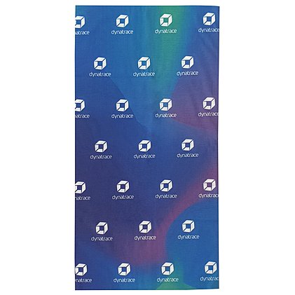 Schlauchschal mit Logodruck und vielen Funktionen