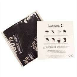 vollflächig bedrucktes Werbe-Mulifunktionstuch mit Gebrauchsanleitung im Polybeutel