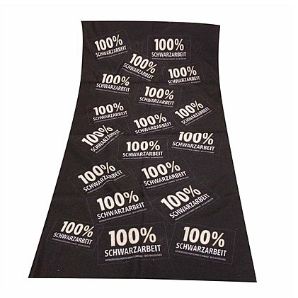 Funktions-Schlauchtuch als Werbemittel mit vollflächigen 4 farbigen Aufdruck nach Wunsch