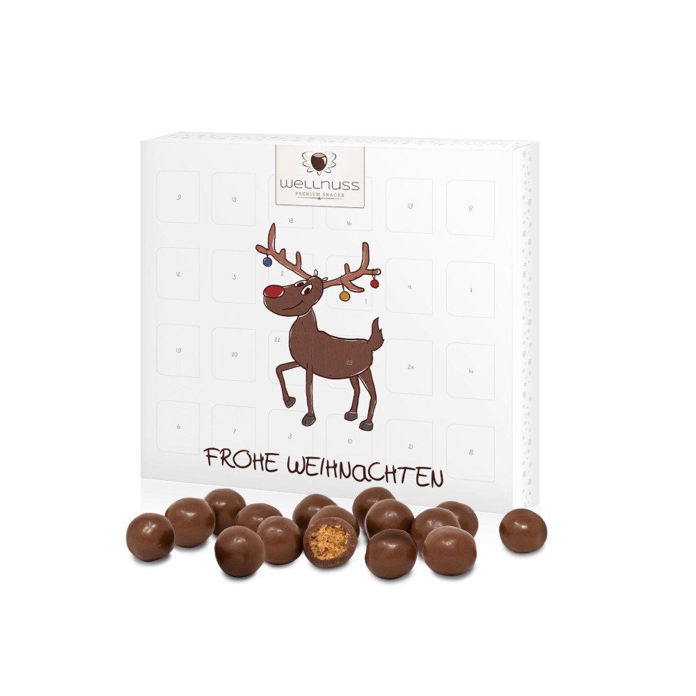 Nachhaltige, klimaneutrale Adventskalender bedruckt mit eigenem Logo