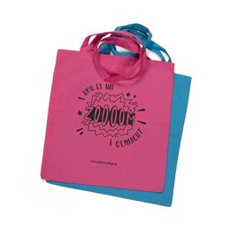 Nachhaltige Werbe-Einkaufstasche ,,Riad‘‘ in trendigen Farben, individuell mit Ihrem Motiv bedruckbar als optimale Werbefläche für Ihr Unternehmen