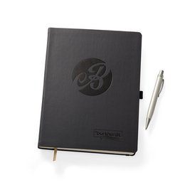 Werbe-Notizbuch aus Apfelresten als nachhaltiges Werbemittel 