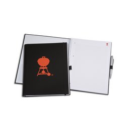 Notizbuch A4-Plus mit individuellem Logo-Druck für Weber-Stephen Deutschland