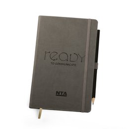 Notizbuch Ivory Line Medium mit Blindprägung