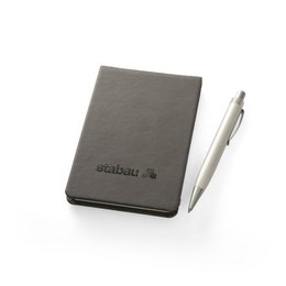 Notizbuch- Reporterkladde mit individueller Blindprägung 