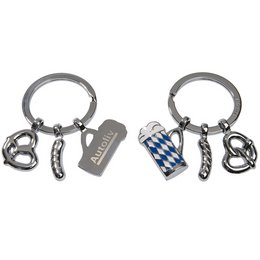 Schlüsselanhänger bayerische Charms inkl. Lasergravur