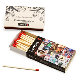 Hochwertige Streichholzschachtel mit individuellem Werbedruck