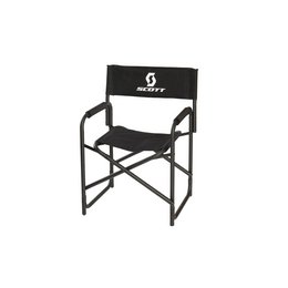Passend zur Campingsaison: Bequemer bedruckter Regiestuhl für die SCOTT Sports AG, Garching