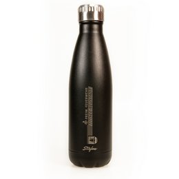 Peronalisierte Thermos-Trinkflasche mit  Einzelname undLogogravur