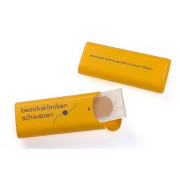 Pftasterbox &quot;Care Card&quot; mit Werbeaufdruck