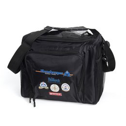 Picknick und Radsport: Bedruckte Werbe-Kühltasche für Flensburger Getränke-Vertriebs GmbH