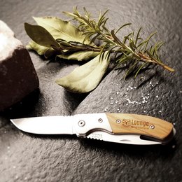 Picknickmesser LEO mit Logo-Lasergravur 