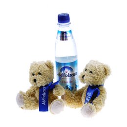 Plüschbären mit Werbedruck auf Halstuch Active 02
