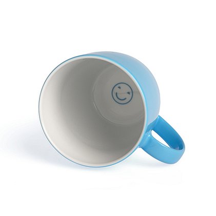 Kaffeebecher farbig nach Pantone mit individueller Bodenmarke und Innen- und Bodenbedruckung möglich