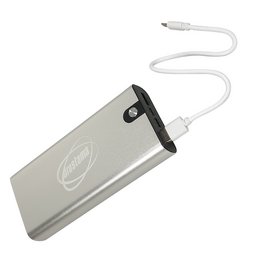 Powerbank FLAT20 logo-lasergraviert auf dem Gehäuse