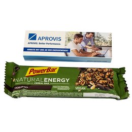 PowerBar Marken Energy-Riegel im bedruckten Werbeschuber 
