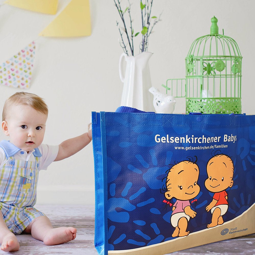 Bedruckbare Mehrweg-Einkaufstasche aus PP Woven Material