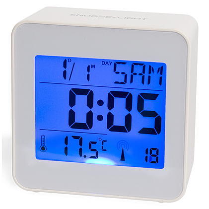 Langlebiger Wecker mit auffälliger Display Beleuchtung